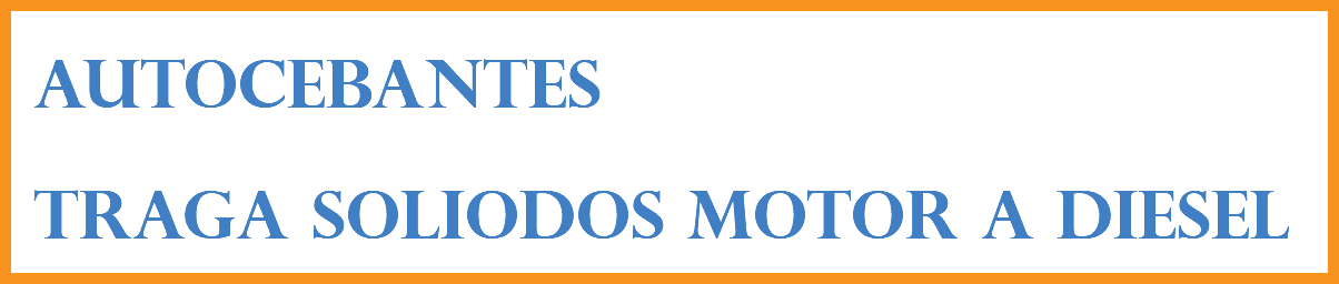 &nbsp;AUTOCEBANTES traga soliodos motor a diesel